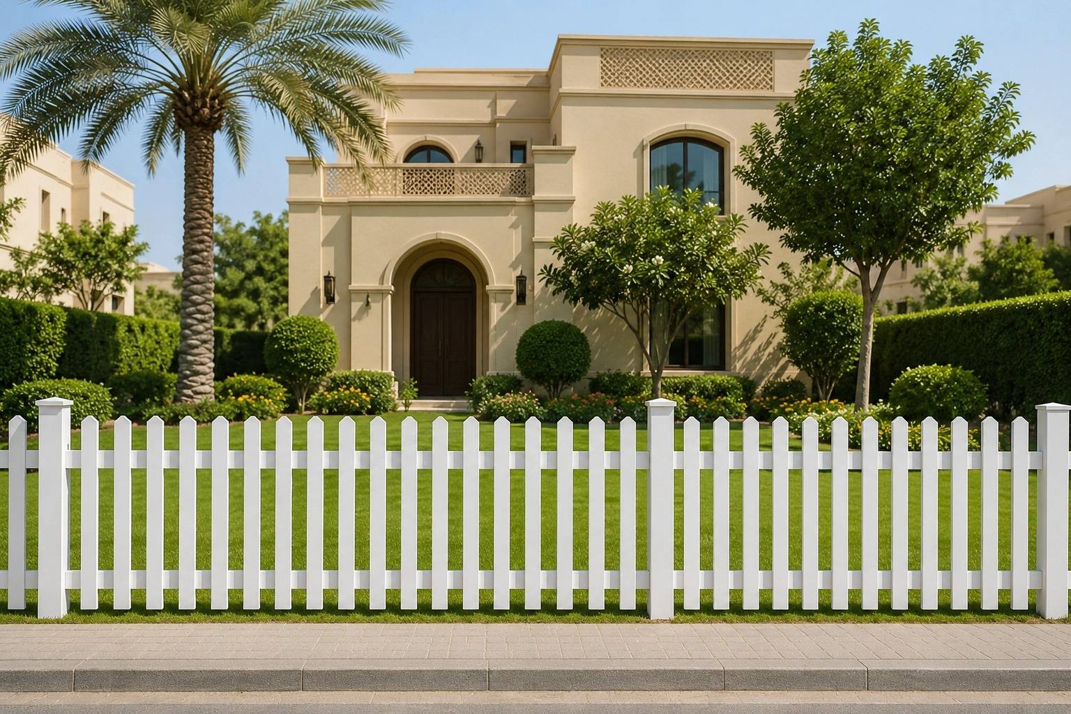 Wooden Picket Fence
