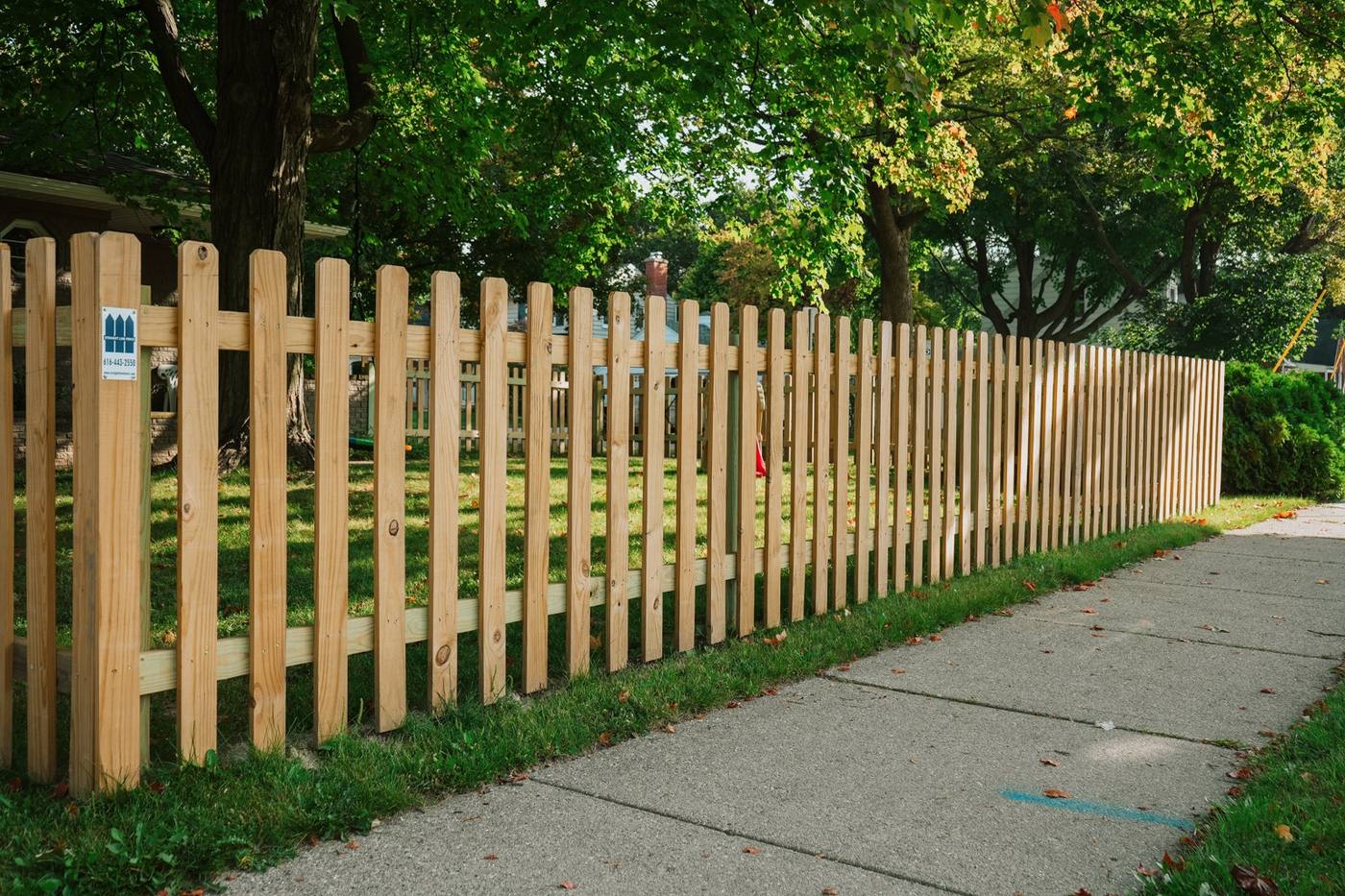 Wooden Picket Fence UAE